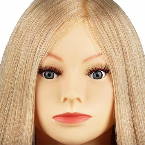 Maniqui Cabeza Cabello Natural Rubio Newshair Rubio