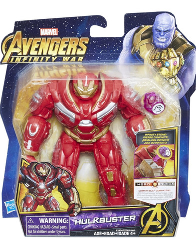 Hulkbuster Avengers Infinity War 15cm Marvel  Hasbro 