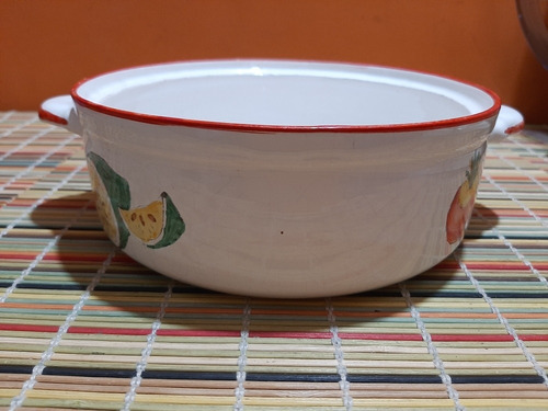 Bowl Ensaladera Vintage De Ceramica Art 1222