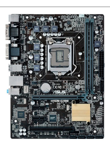 Placa Mãe Asus H110m C/br 5x Protection Ii