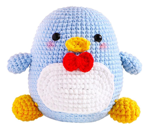 Crochet Craft Set Colgante Crochet Starter Kit Pingüino