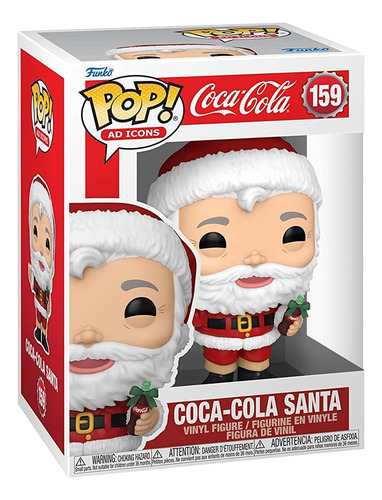 Funko Pop Coca-cola Santa 159 Original 