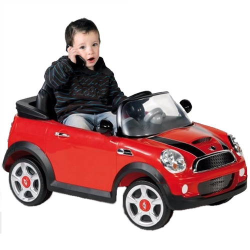 Imagen 8 de 10 de Mini Cooper Auto Bateria Electrico 12v Biemme Control Padres