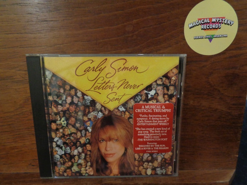 Carly Simon Letters Never Set Cd Usa Pop