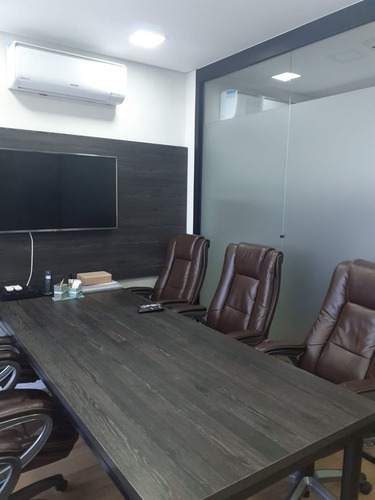 Imagem 10 de 11 de Sala Comercial Bem Localizada Empresarial 39 M² Gargem Domo Business Estacionamento Para Visitantes Manobrista Shopping Metrópole Etec Lauro Gomes - Sa00077 - 68997951