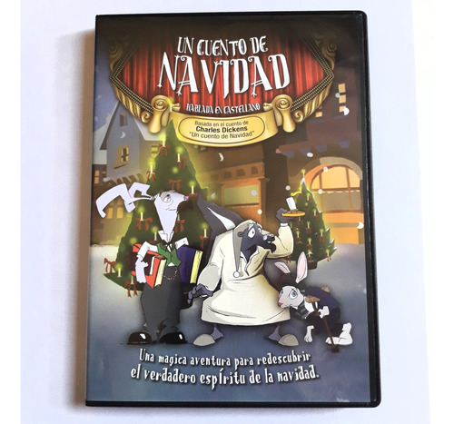 Dvd  Un Cuento De Navidad  Animación     Hablada En Español