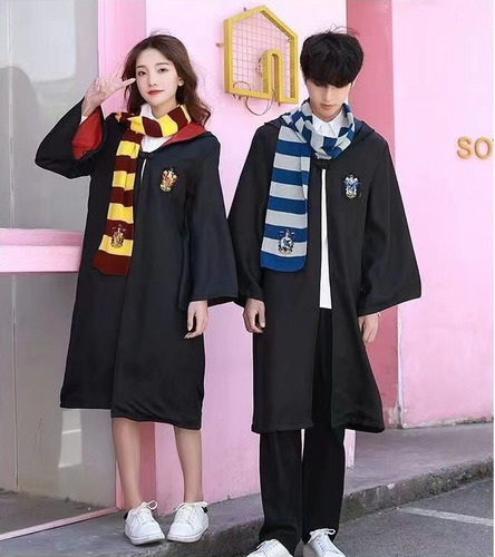 Disfraz De Harry Potter Niño Cosplay Capa Corbata Bufanda