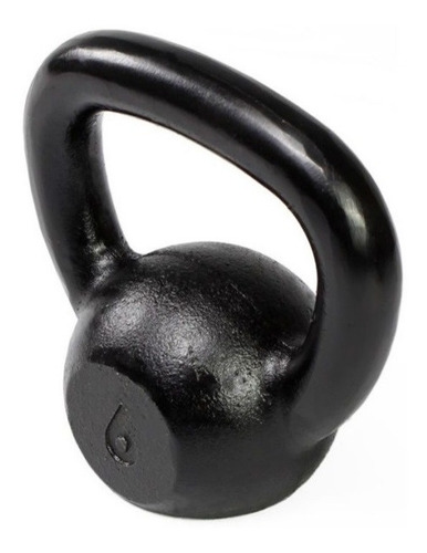 Kettlebell Pintado 6kg Para Academia Fitness E Cross Fit