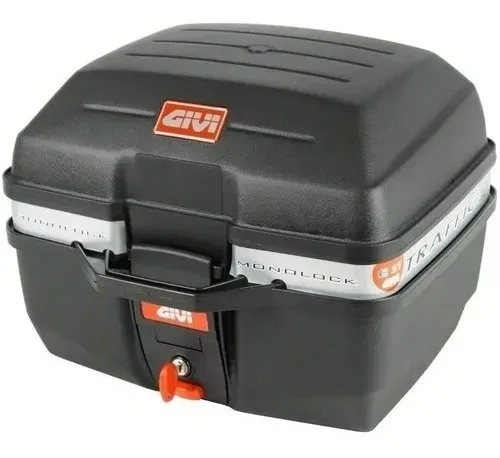 comprar Baúl Givi Moto Porta Casco Top Case 27 Lts Monolock E27m Rpm