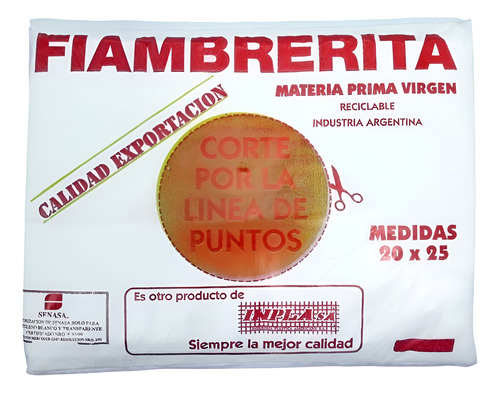 Separador Fiambre Lamina P/ Alimentos Alta Densidad X 1kg