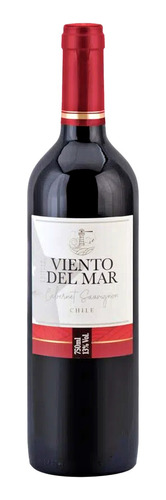 Vinho Chileno Viento Del Mar Cabernet 750ml (6 Garrafas) Kit