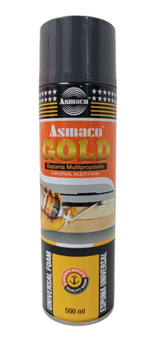 Espuma Expansiva Universal Multiproposito 500ml Asmaco Gold