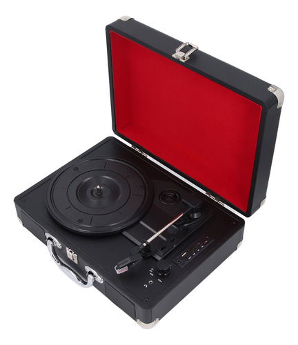 Tocadiscos Retro Con Tocadiscos Vintage Bt Usb 33 45 78 Rpm