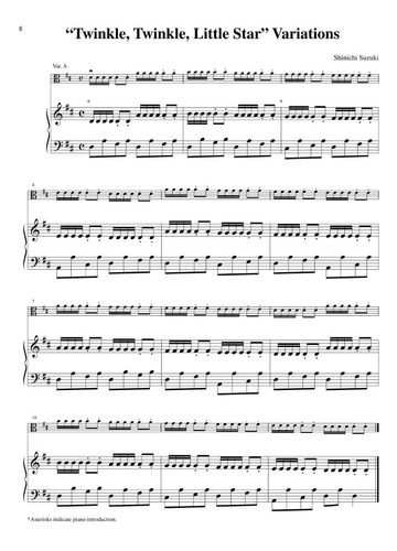 Suzuki Viola School, Piano Accompaniment Volume A (1 & 2).