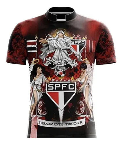 comprar Camisa Camiseta Do São Paulo De Quebrada Unissex Infantil