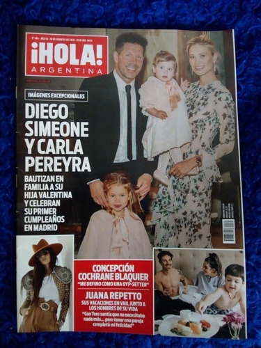 Revista Hola Argentina Número 484 18 De Febrero De 2020