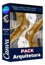 Comprar Pack Canva Arquitetura Templates Editável 25 Artes Editaveis
