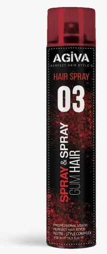 Imagen 2 de 2 de Laca Agiva #03 Spray X 400ml - mL a $82