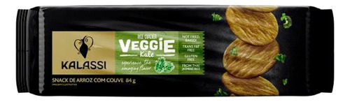 Snack Tai Kalassi Rrice Crackers Veggie Kale 84g (4x)