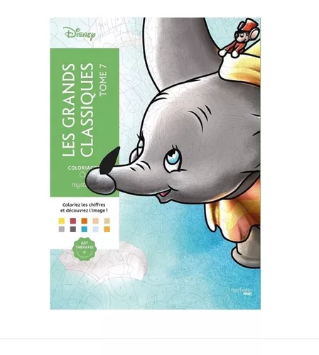 Colorea Y Descubre El Misterio Grandes Clasicos Disney Hachette My