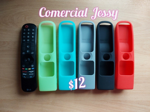 Imagen 6 de 6 de Estuches Protectores De Silicona Para Control Remoto LG.