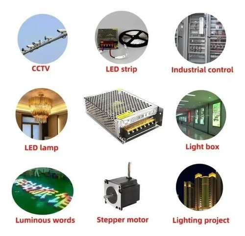Fuente Poder Switching 12v 10a Transformador 120w