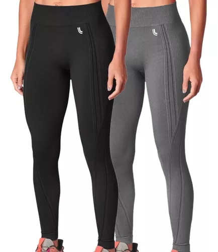 Kit 2 Calças Legging Lupo Sport Original Feminina Academia Leguin