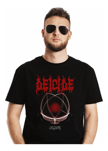 Polera Deicide Legion Metal Impresión Directa