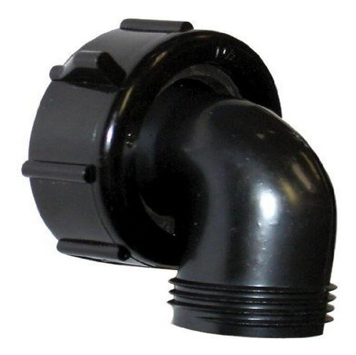 Negro T01-0091vp Conector De Drenaje Giratorio -90°, 1...