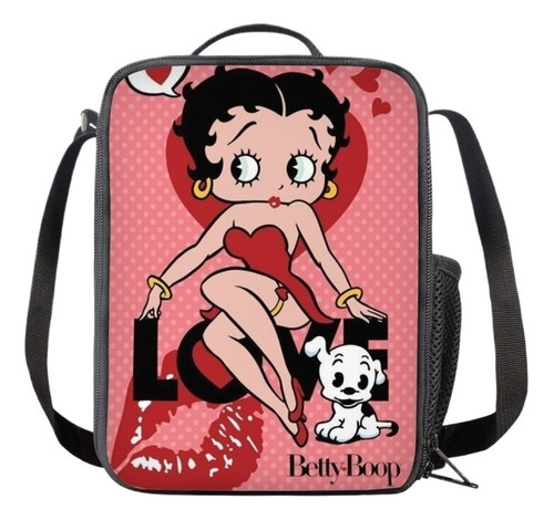 Fiambrera Retro Boop Bettys Bento, Portátil, Con Dibujos Ani