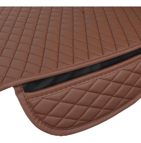 2 Piezas De Material Cuero De La Pu De Cubierta Del Asiento