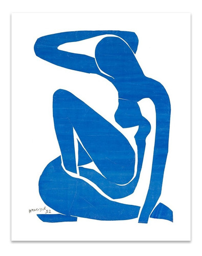 Cuadro Canvas Desnudo Azul I Henri Matisse 45x60 M Y C