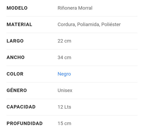 Imagen 3 de 3 de Morral Riñonera Brigada