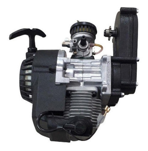 Imagen 3 de 4 de Motor 49cc 2t Con Tirador Para Motos Atv/pitbike