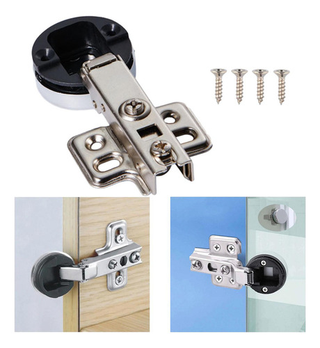 Bisagra For Puerta De Vidrio, Bisagra Oculta Con Conexión