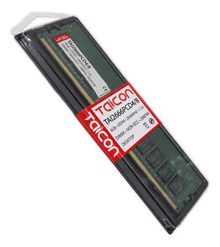 Kit Com 2 Memórias Ram Taicon 8gb Ddr4 2666mhz