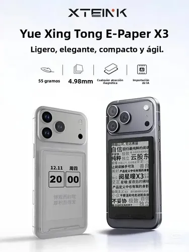 Novo Leitor De Livros Eink Portátil Ultra Fino Xteink X3