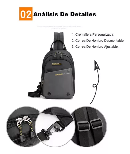 Mochilas Hombre De Viaje Fitness Deportes Ocio Viajes Mochila Pequeña Bolsa  De Ordenador Portátil Se Puede Llevar Cruzada O Al Hombro, Moda de Mujer