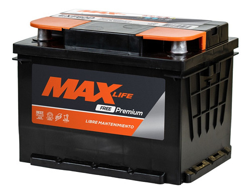 Bateria Max Jeep Wrangler 90/140 27x17x17 Izq
