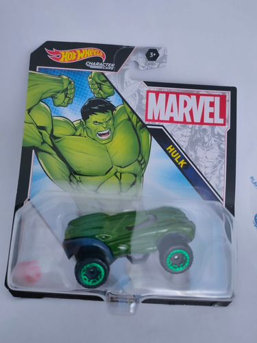 Hot Wheels Coleccion Character Cars Marvel Hulk Bruce Banner