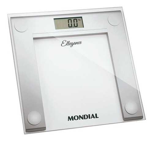 Imagem 1 de 2 de Balança corporal digital Mondial BL-03 branca, até 150 kg