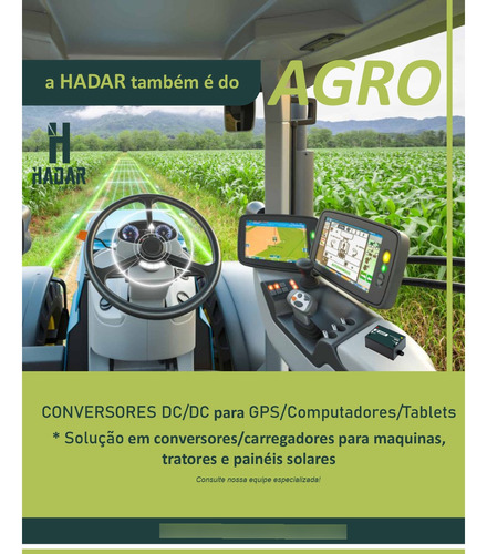 Conversor Dc/dc Ent 12v Saída 24v 6a | Hadar Hr1224