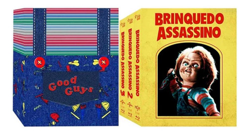 Blu-ray Brinquedo Assassino - A Trilogia Completa