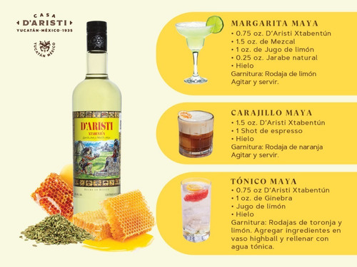 Licor De Anís Y Miel De Abeja Xtabentun 750ml