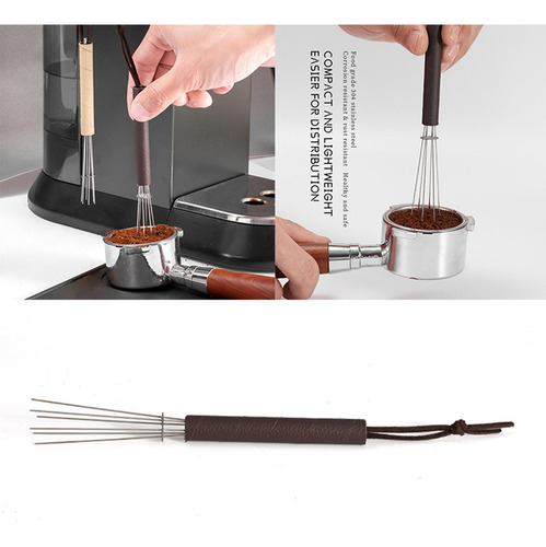Aguja De Café Tamper Tipo De Aguja A Prueba De Marrón