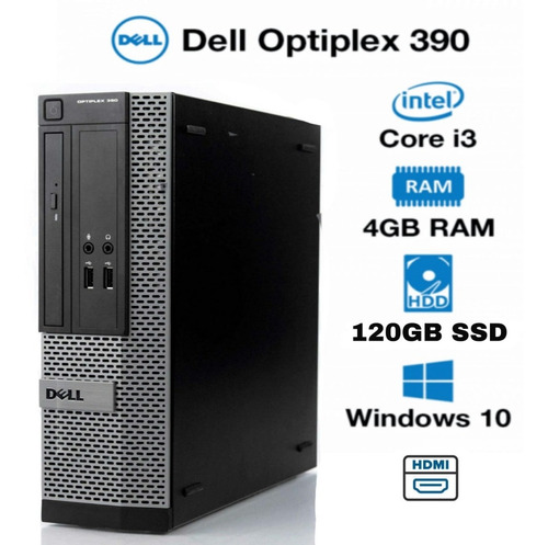 Imagem 2 de 2 de Cpu Dell Optiplex 390 Core I3 250gb 4 Gb Ram
