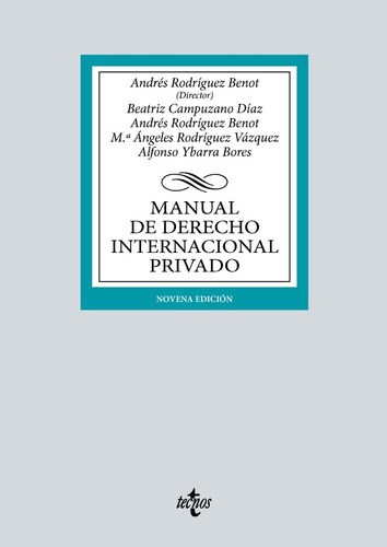 Libro Manual De Derecho Internacional Privado