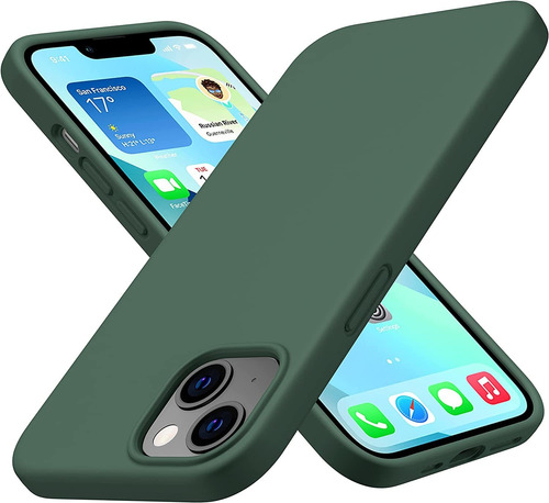 Funda Protectora Cellever Para iPhone 13 6.1 (verde Bosque)