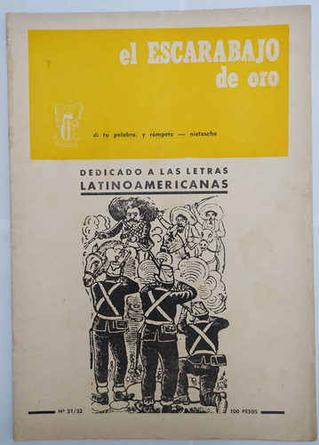 Revista El Escarabajo De Oro 31/32 Costantini 