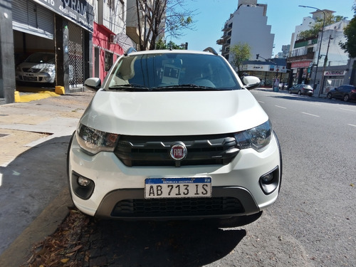 Fiat Mobi 1.0 Way Blanco 2017 Financio Permuto